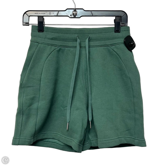 Athletic Shorts By Lululemon In Green, Size: S