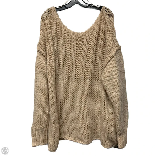 Sweater By Free People In Cream, Size: M