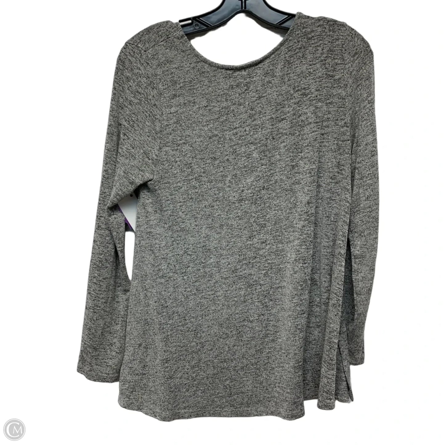 Top Long Sleeve Basic By Postmark In Grey, Size: Mp