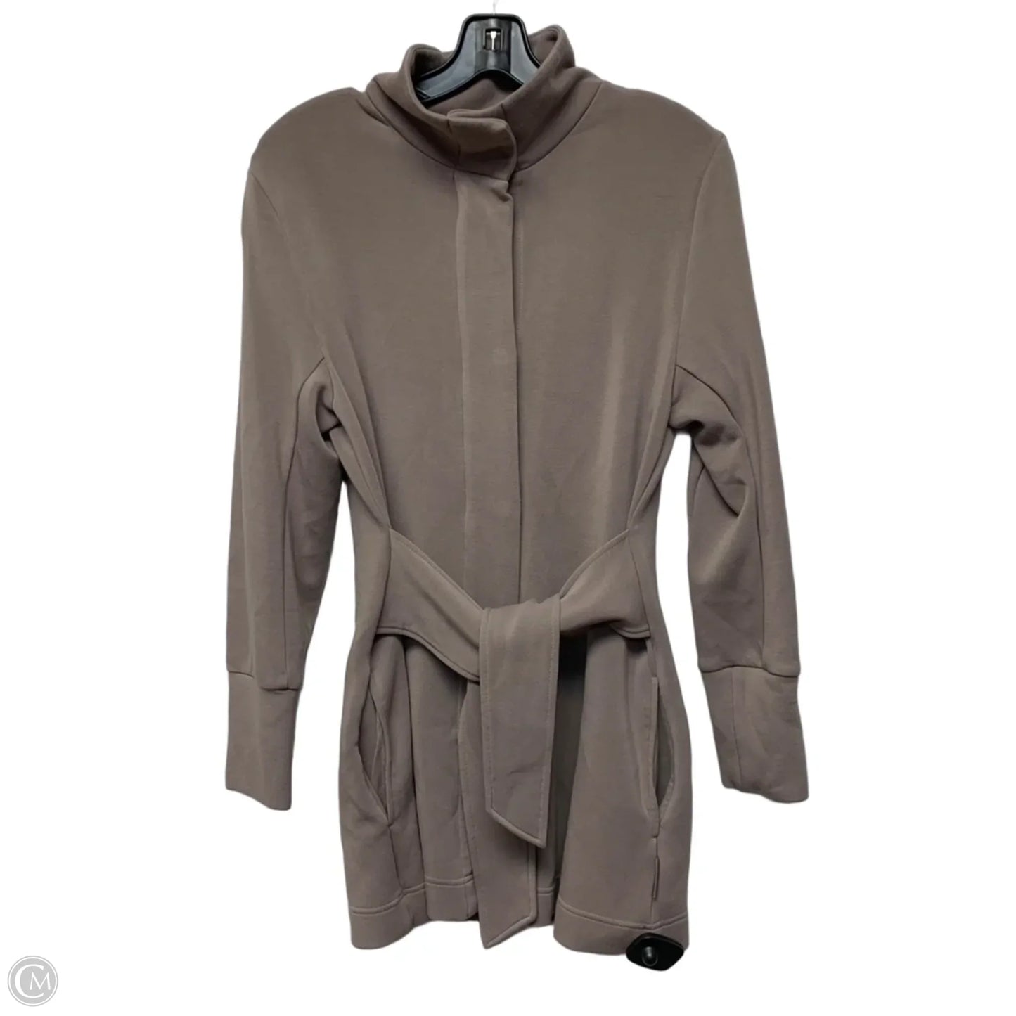 Jacket Shirt By Varley In Taupe, Size: Xs