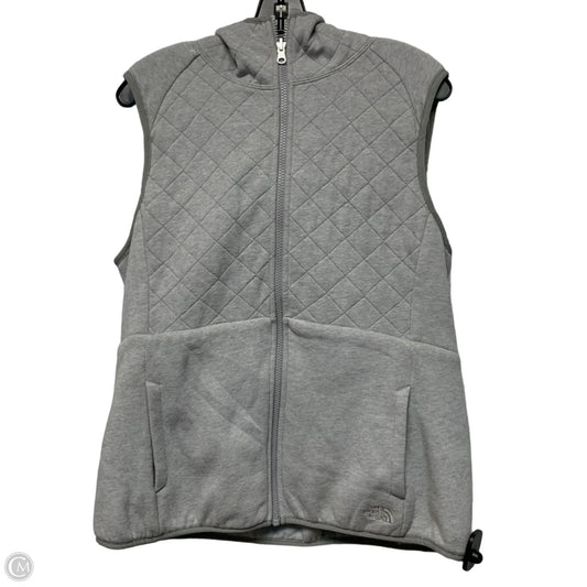 Vest Puffer & Quilted By The North Face In Grey, Size: Xl