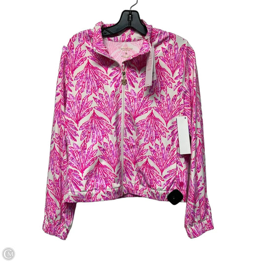 Jacket Designer By Lilly Pulitzer In Pink & Purple, Size: S