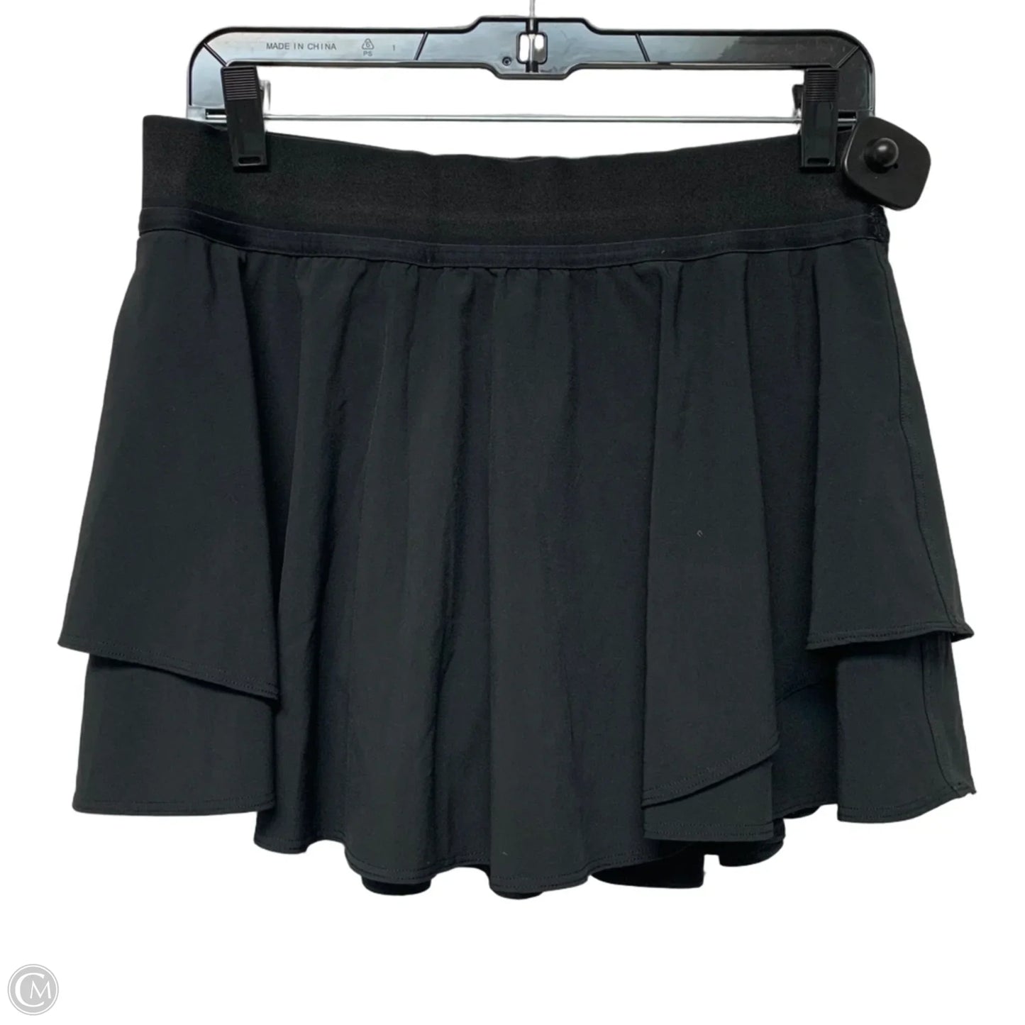 Athletic Skort By Lululemon In Black, Size: M