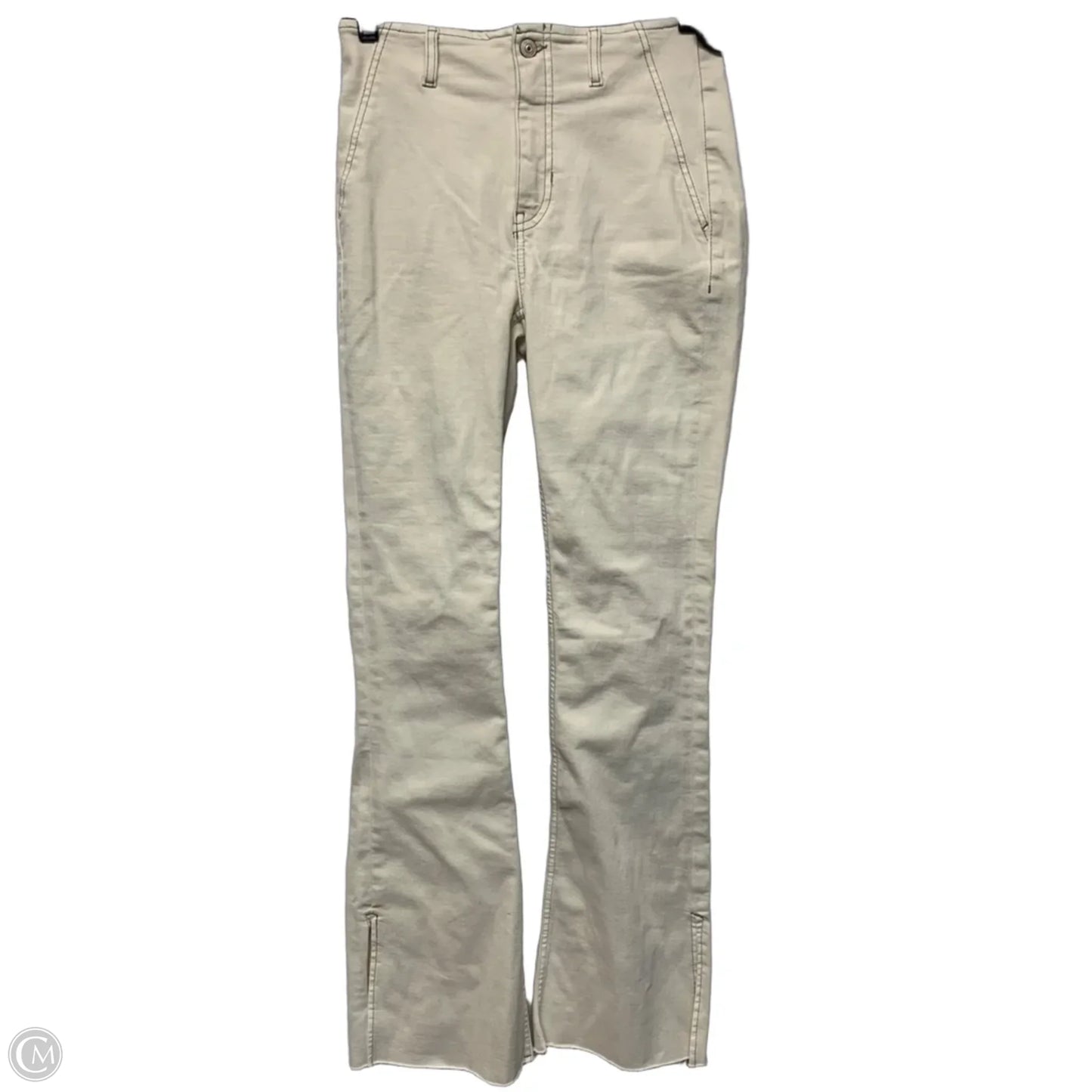 Jeans Flared By We The Free In Cream Denim, Size: 6