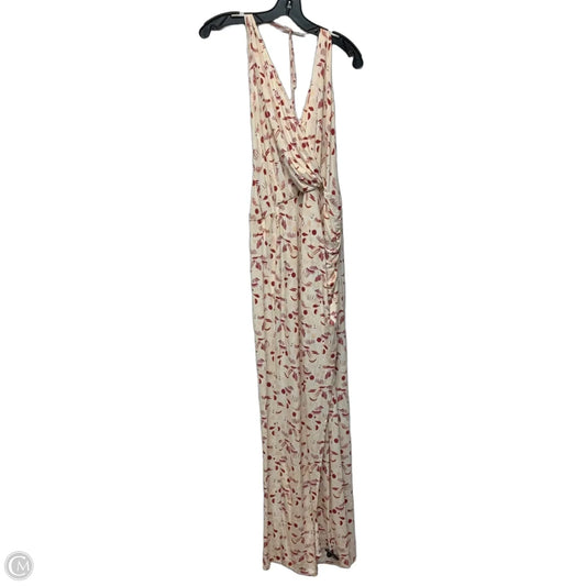 Dress Casual Maxi By Free People In Red & Yellow, Size: L