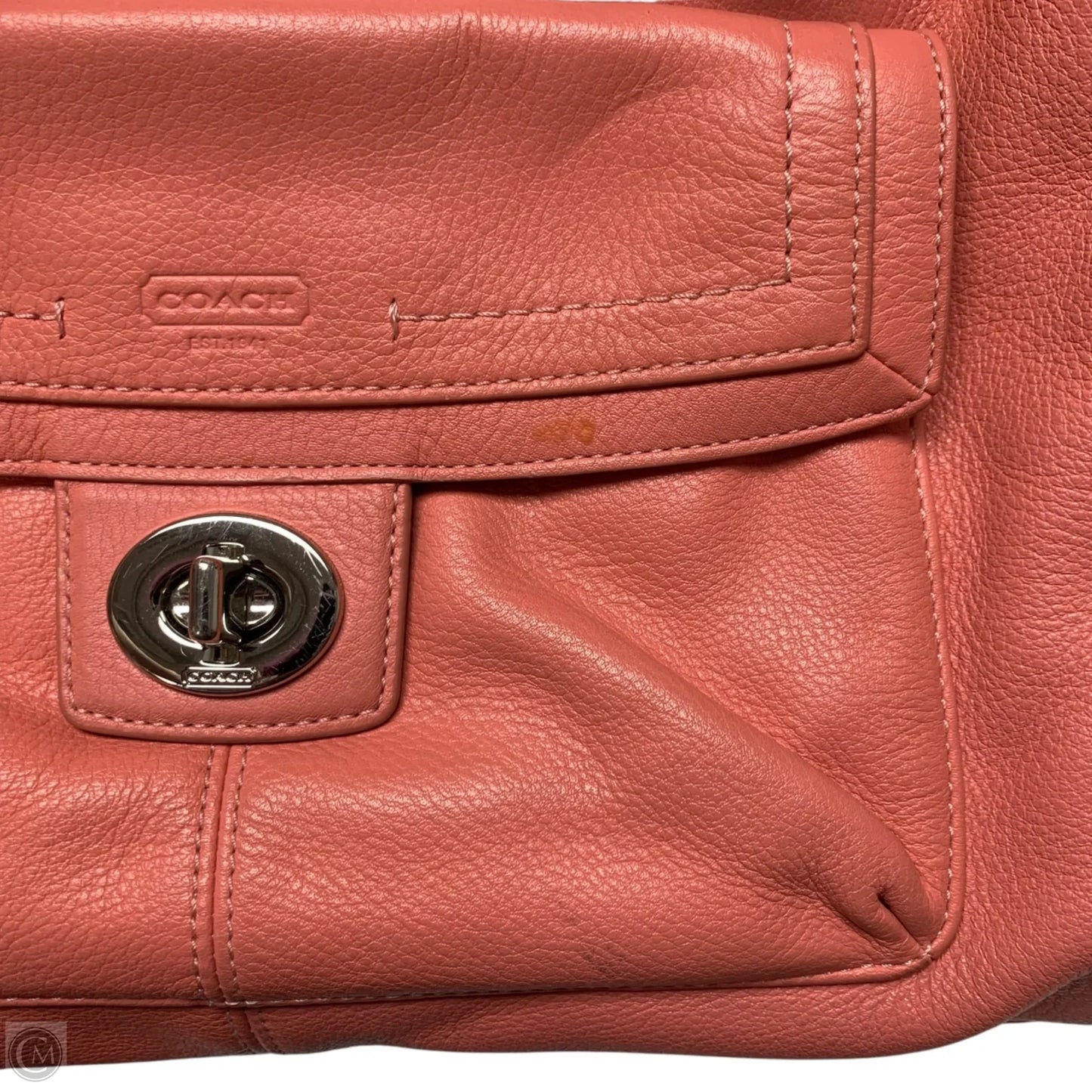 Handbag Designer By Coach, Size: Large