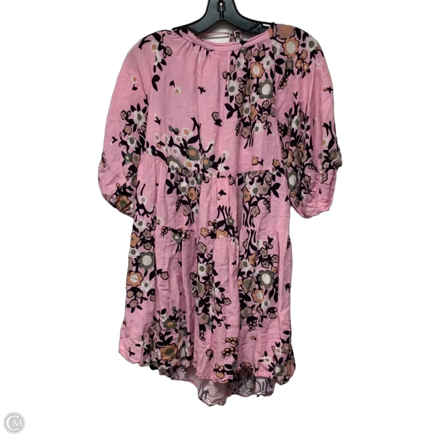 Top Short Sleeve By Kinga Csilla In Pink, Size: S