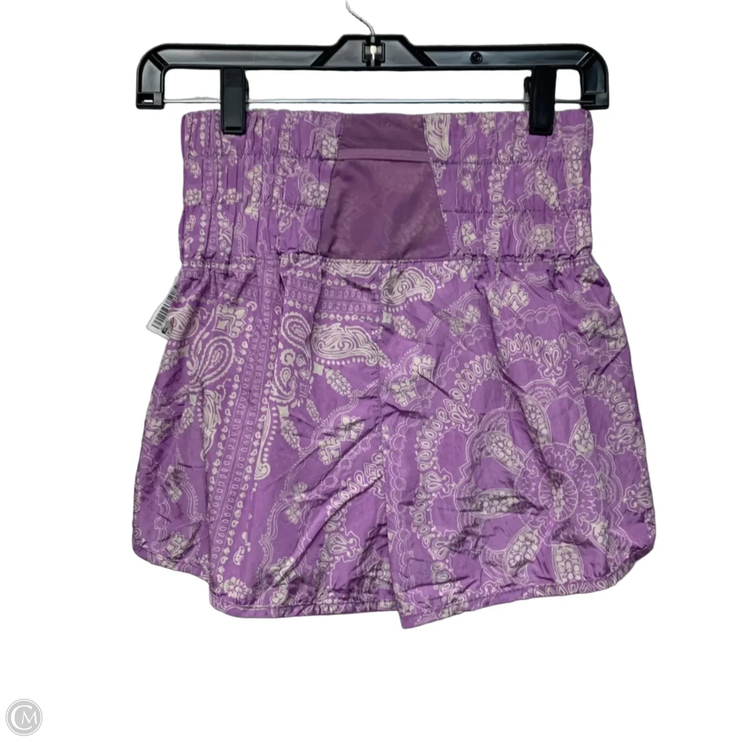Athletic Shorts By Free People In Purple & White, Size: S