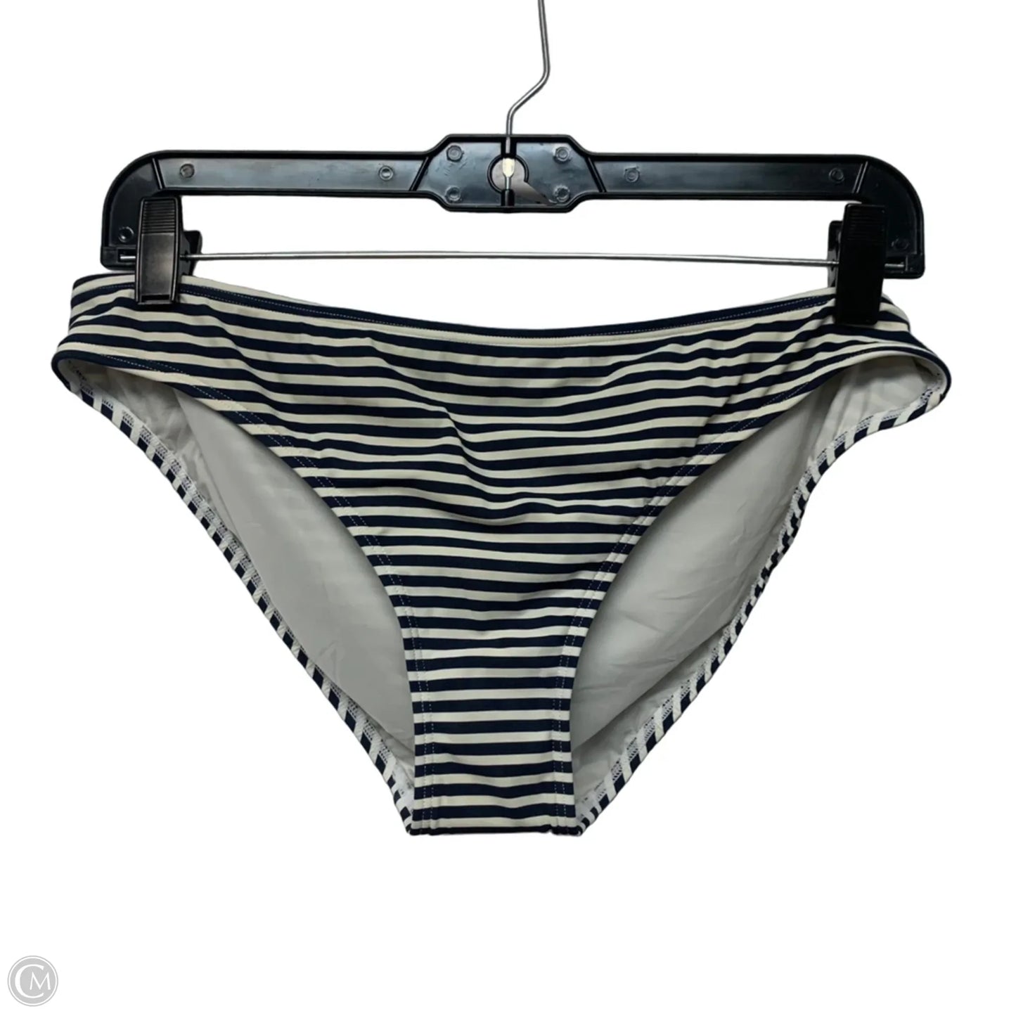 Swimsuit Designer By Tory Burch In Striped Pattern, Size: L