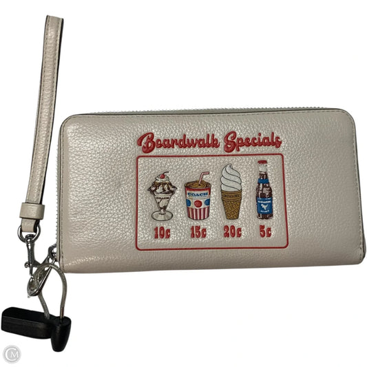Wallet Designer By Coach, Size: Large