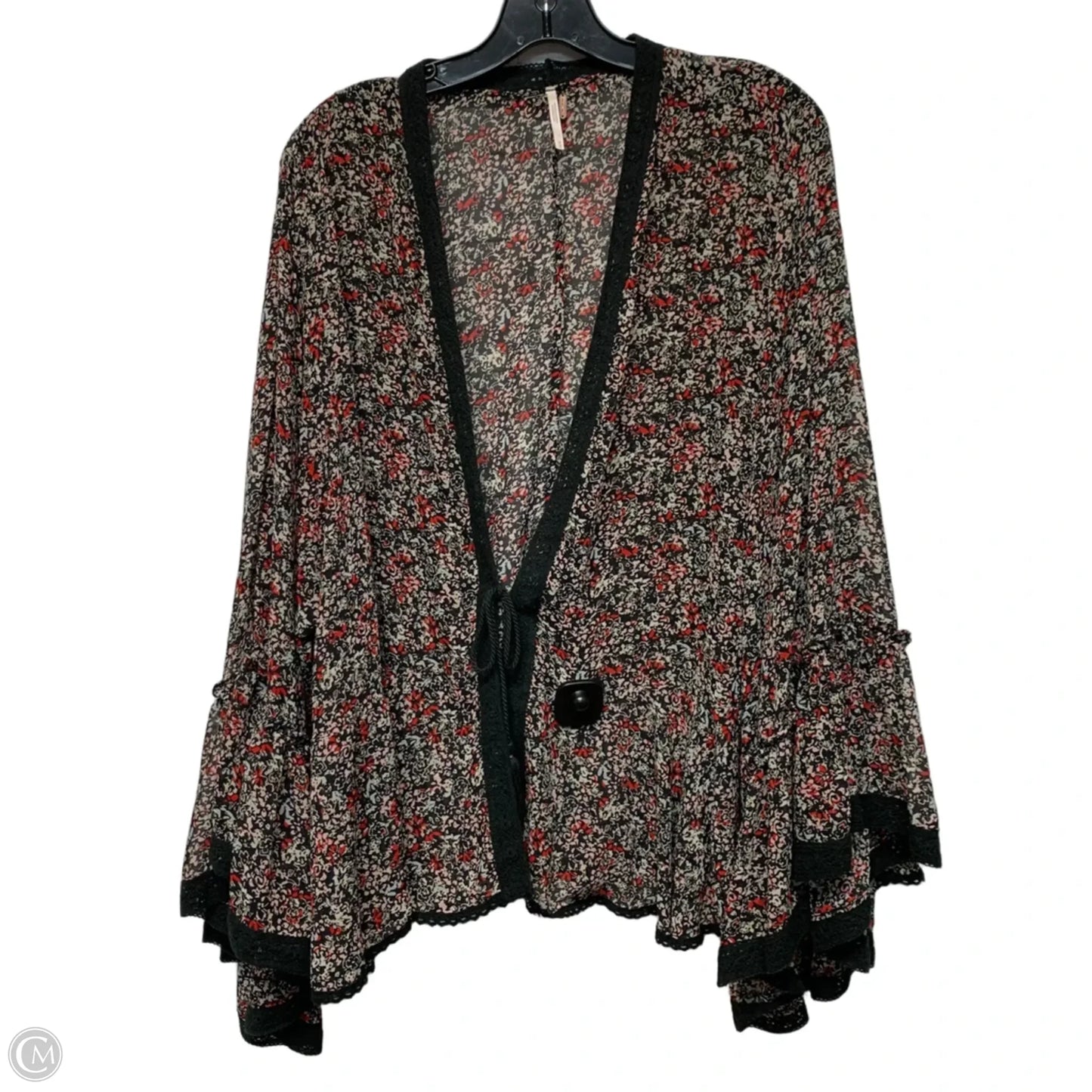 Kimono By Free People In Floral Print, Size: M