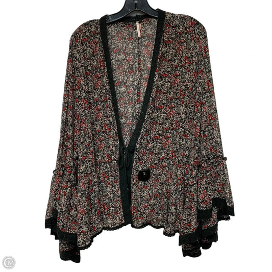 Kimono By Free People In Floral Print, Size: M