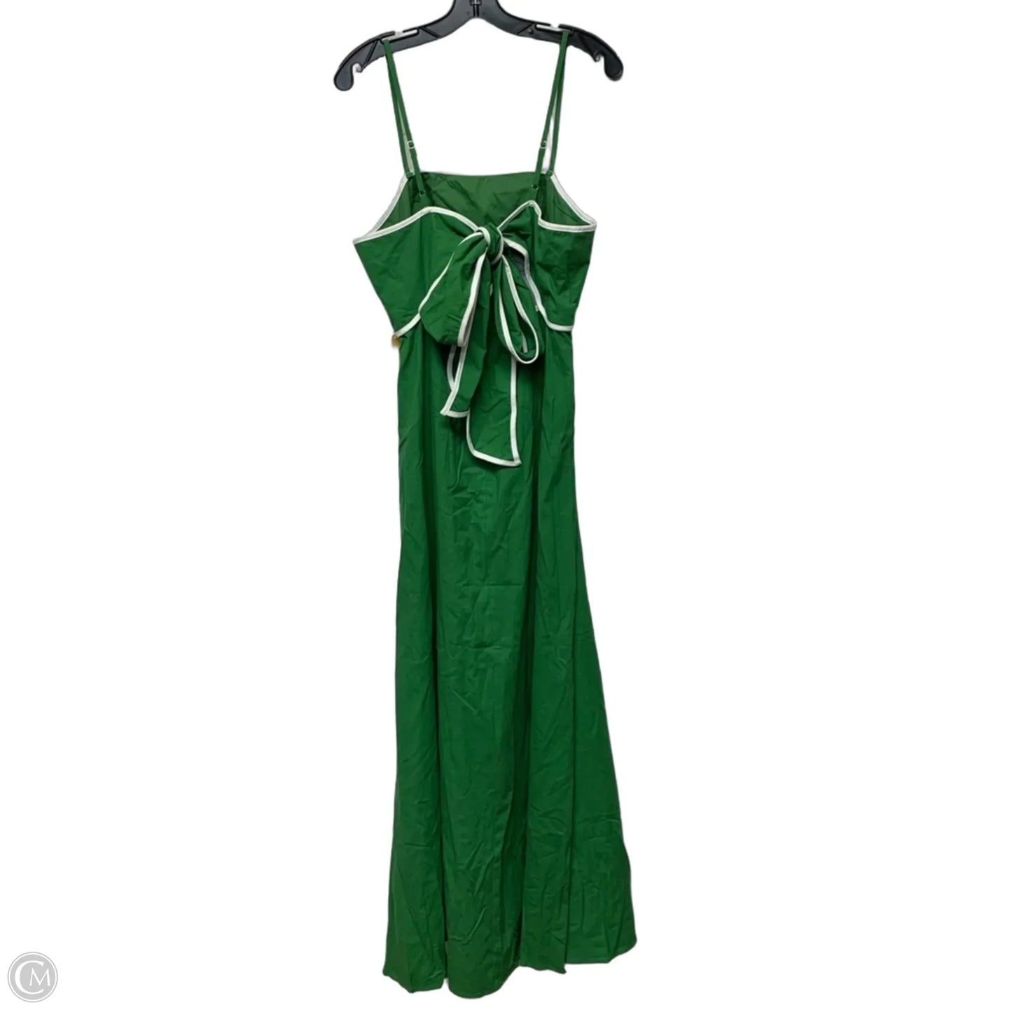 Dress Casual Maxi By Commense In Green, Size: L