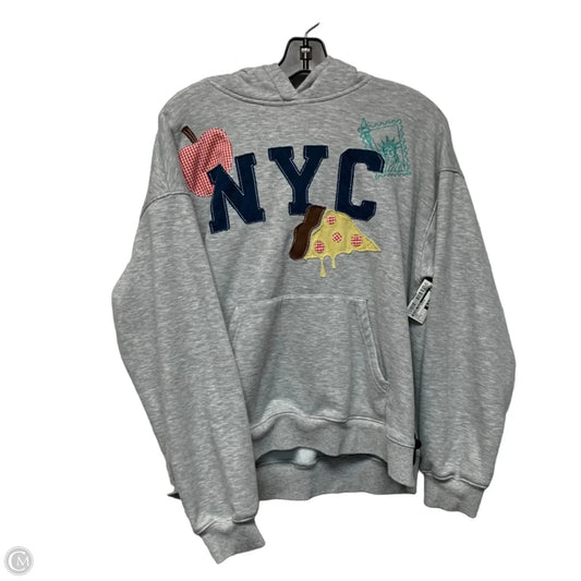 Sweatshirt Hoodie By Altard State In Grey, Size: S