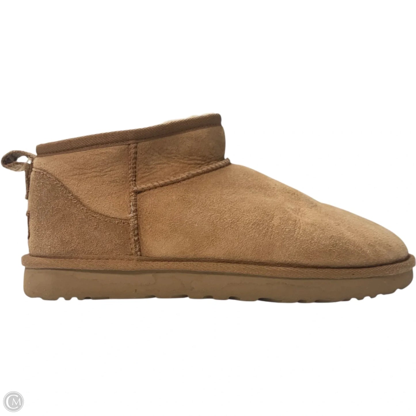 Boots Designer By Ugg In Tan, Size: 9