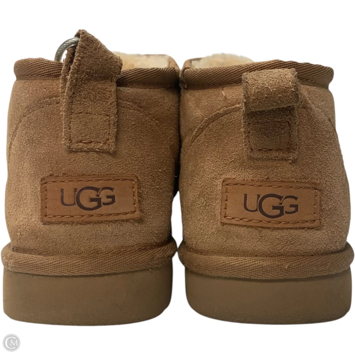 Boots Designer By Ugg In Tan, Size: 9