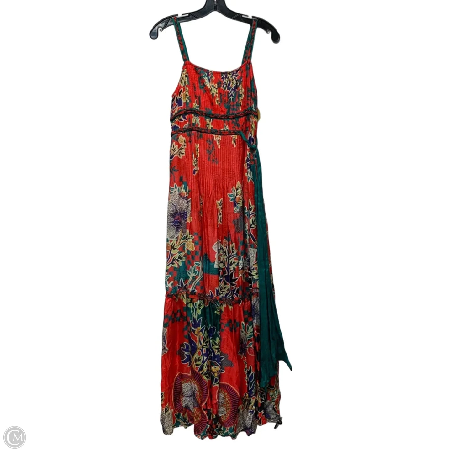 Dress Casual Maxi By Bhanuni By Jyoti In Red, Size: S