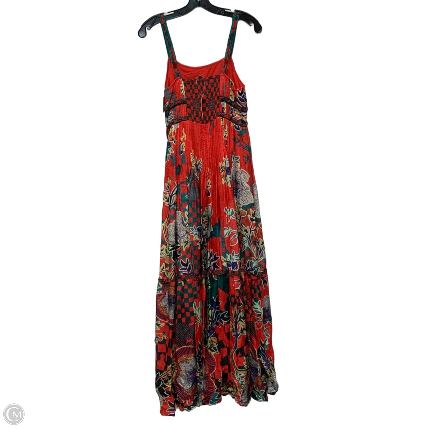 Dress Casual Maxi By Bhanuni By Jyoti In Red, Size: S