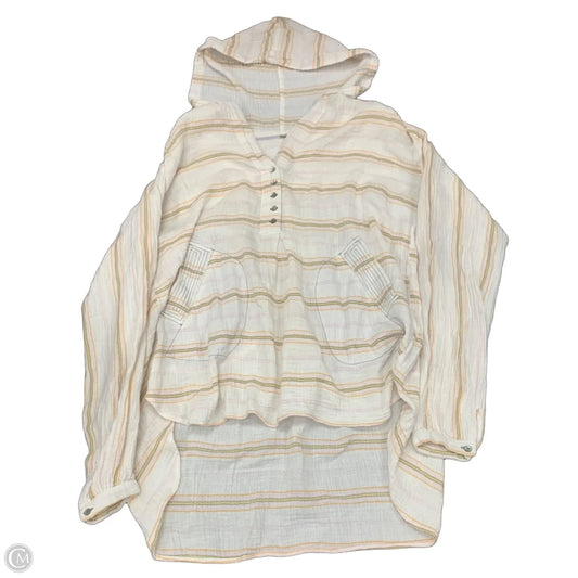 Tunic Long Sleeve By Free People In Multi-colored, Size: S