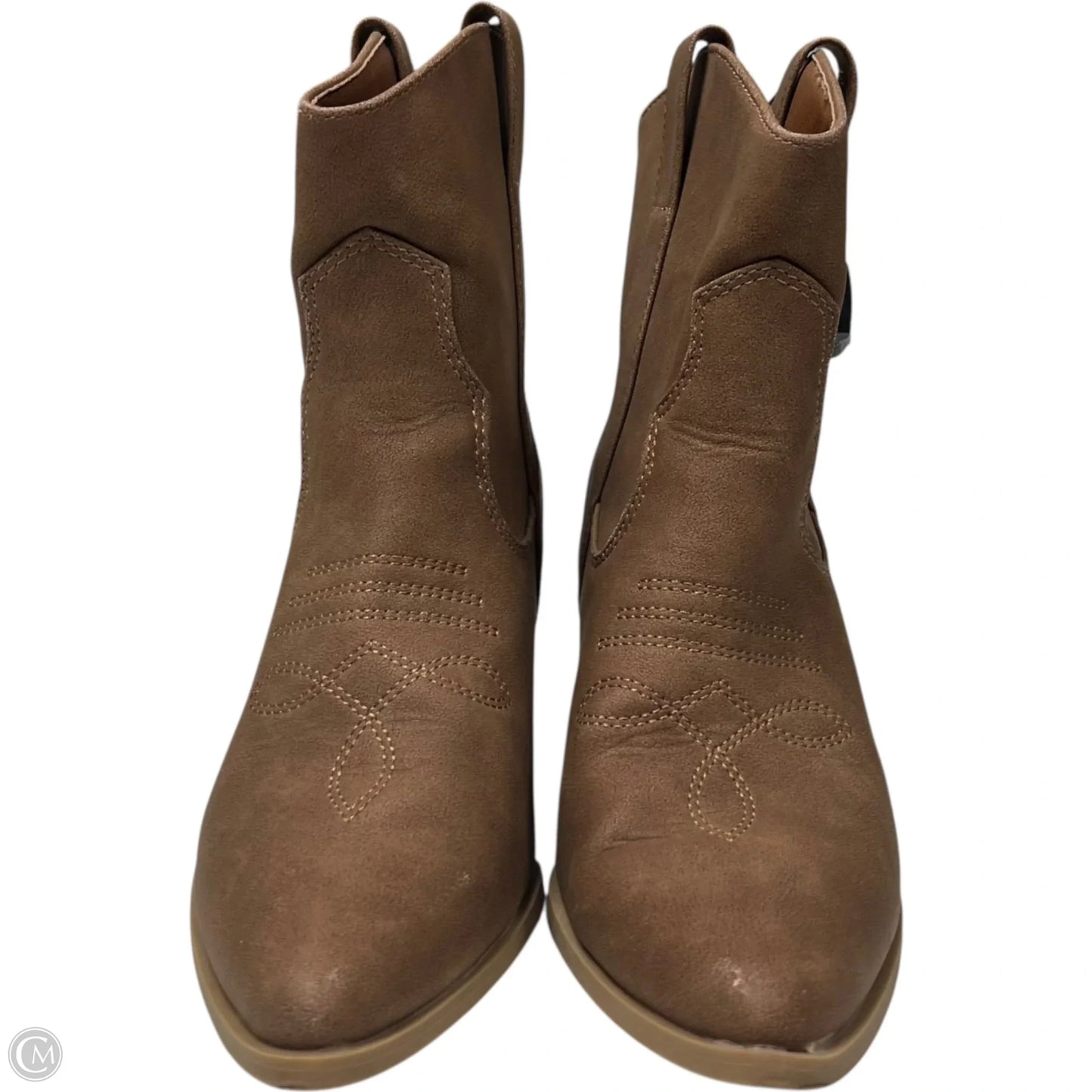 Boots Ankle Heels By Rachel Zoe In Brown, Size: 8.5
