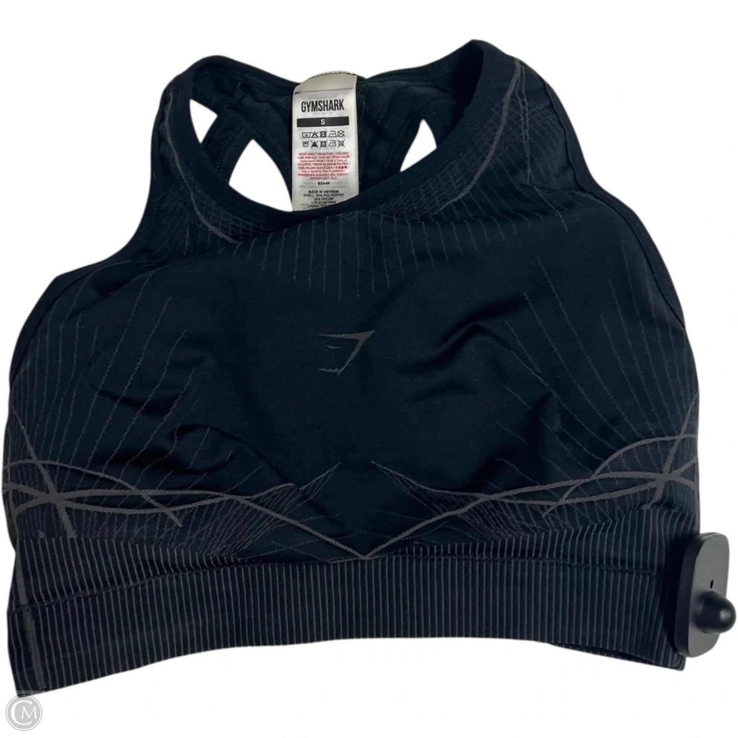 Athletic Bra By Gym Shark In Black, Size: S