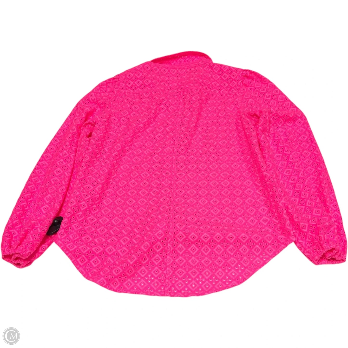 Top Long Sleeve Designer By Lilly Pulitzer In Pink, Size: Medium