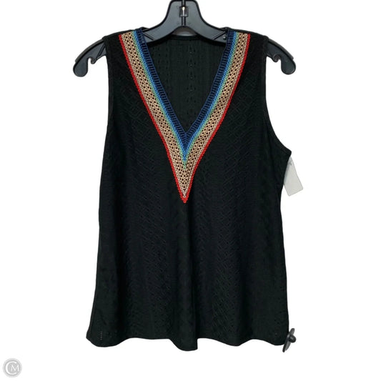 Top Sleeveless In Black, Size: S