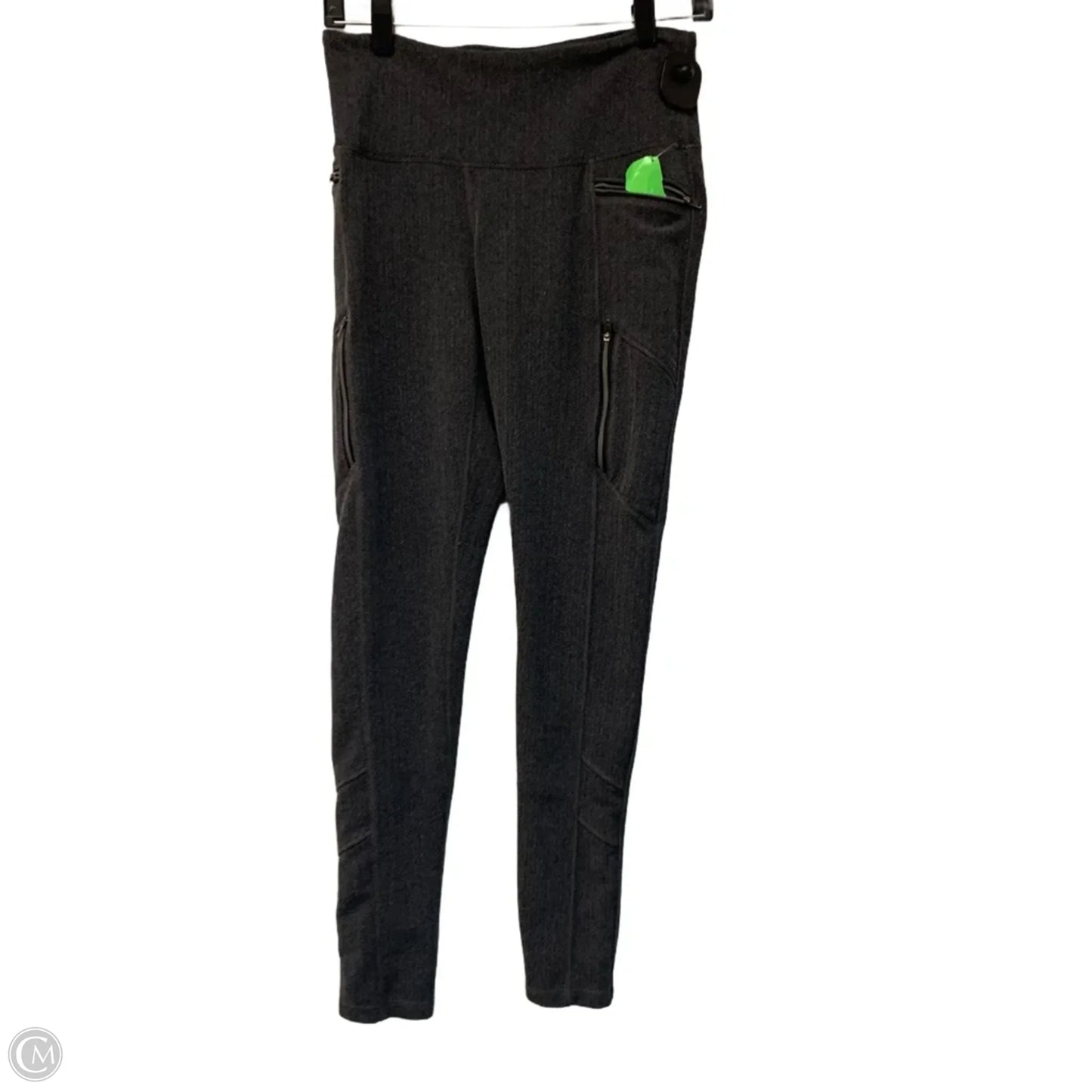 Athletic Leggings By Athleta In Grey, Size: M