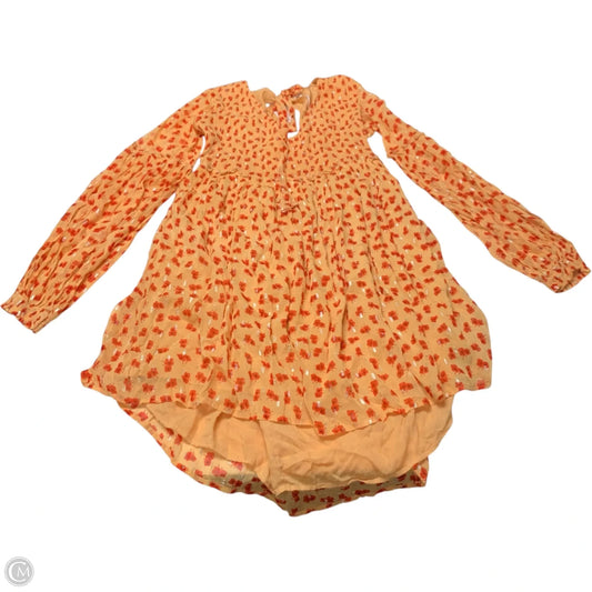 Dress Casual Short By Free People In Orange, Size: L