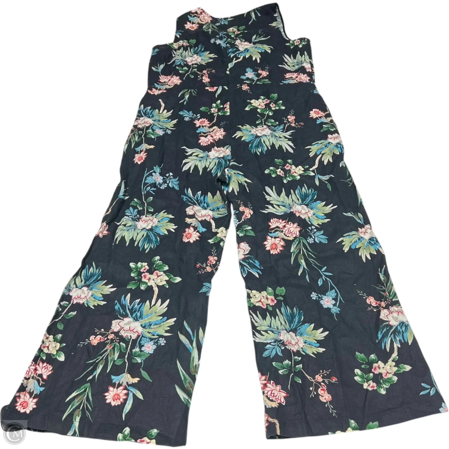 Jumpsuit Designer By Johnny Was In Floral Print, Size: S