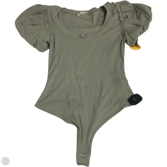 Bodysuit By Free People In Green, Size: M