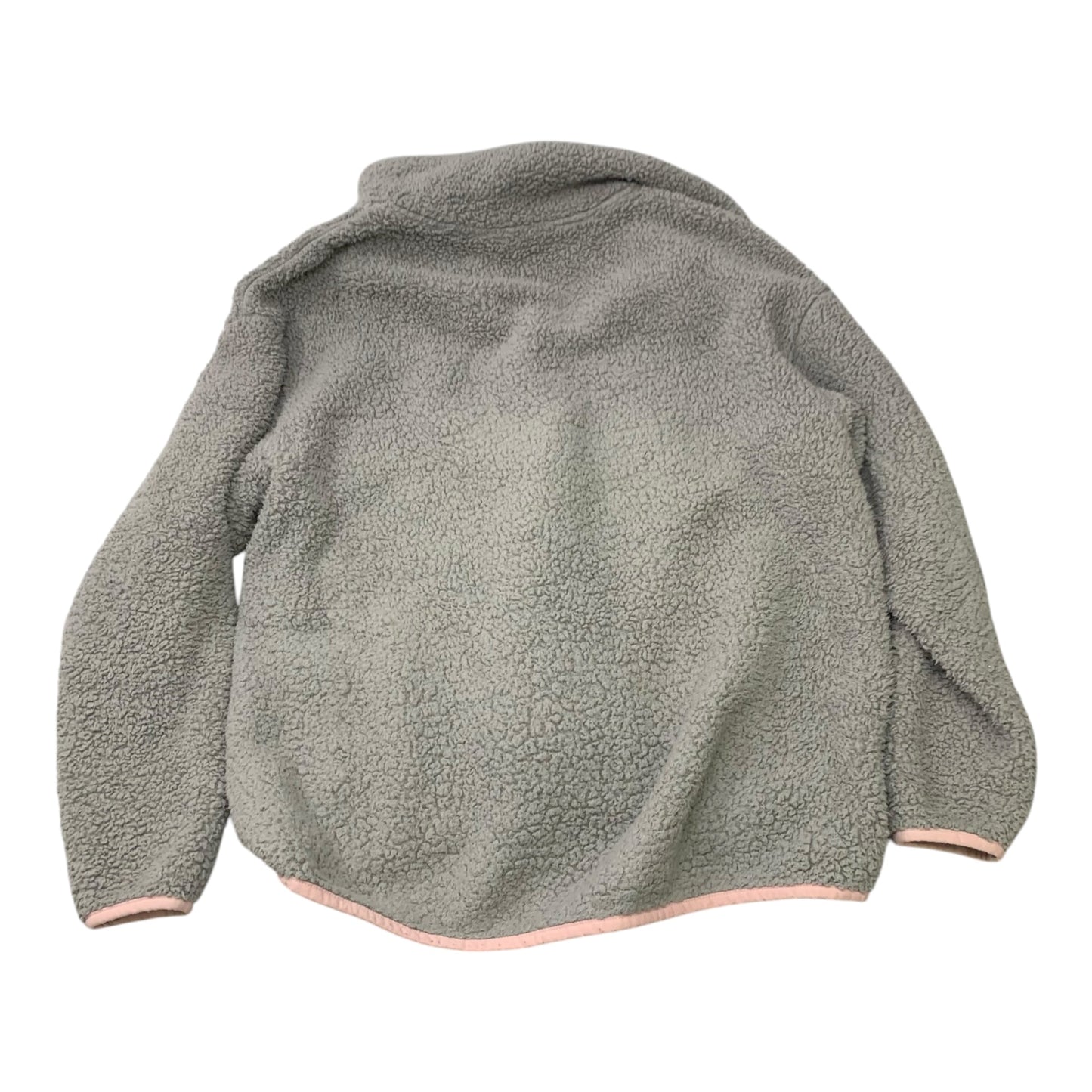 Jacket Faux Fur & Sherpa By Crown And Ivy In Grey, Size: M