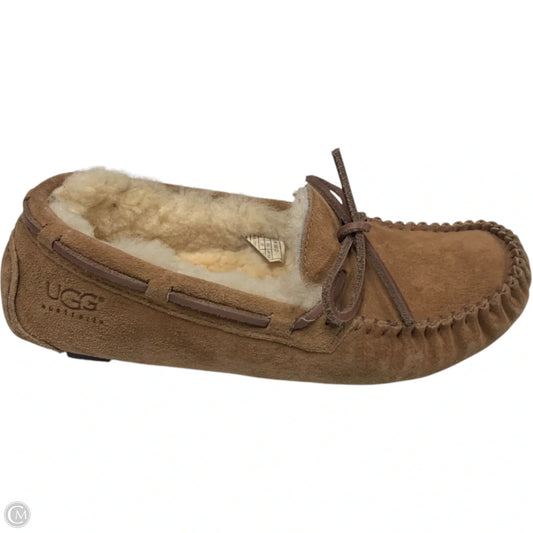Shoes Designer By Ugg In Brown, Size: 6