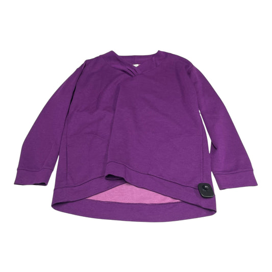 Top Long Sleeve By Chicos In Purple, Size: L
