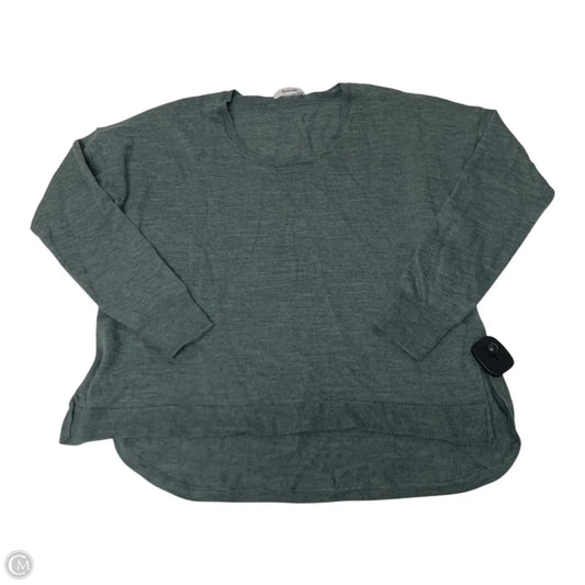 Top Long Sleeve By Madewell In Green, Size: M