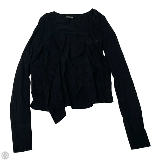 Cardigan By Express In Black, Size: S