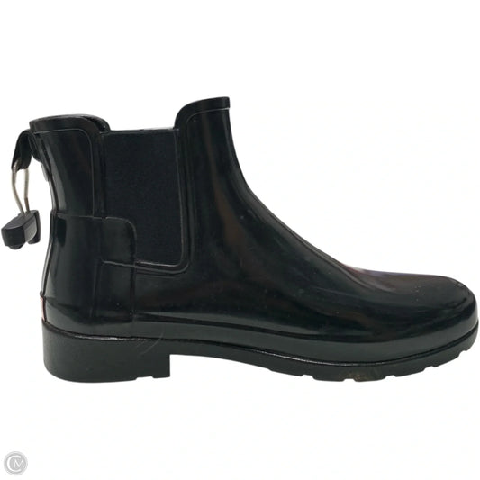 Boots Rain By Hunter In Black, Size: 9