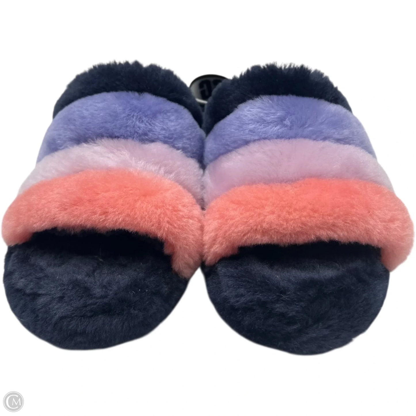 Slippers Designer By Ugg In Blue & Purple