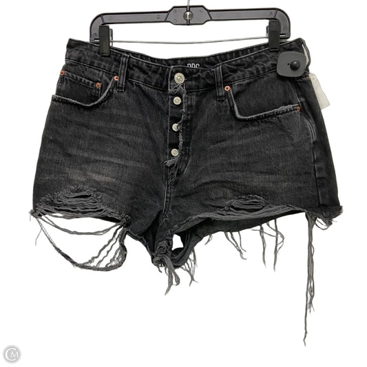 Shorts By Bdg In Black Denim, Size: 14