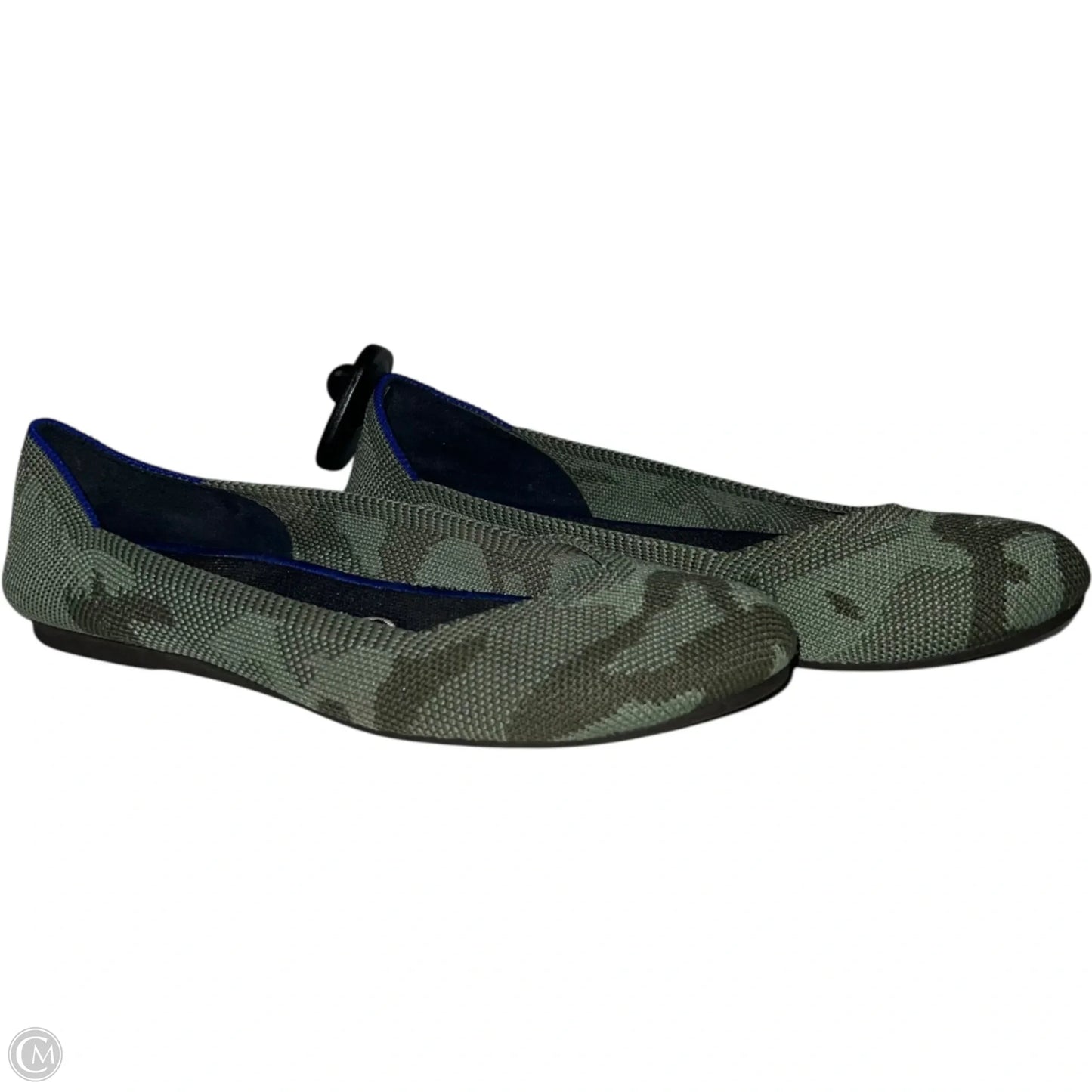 Shoes Flats By Rothys In Green, Size: 7