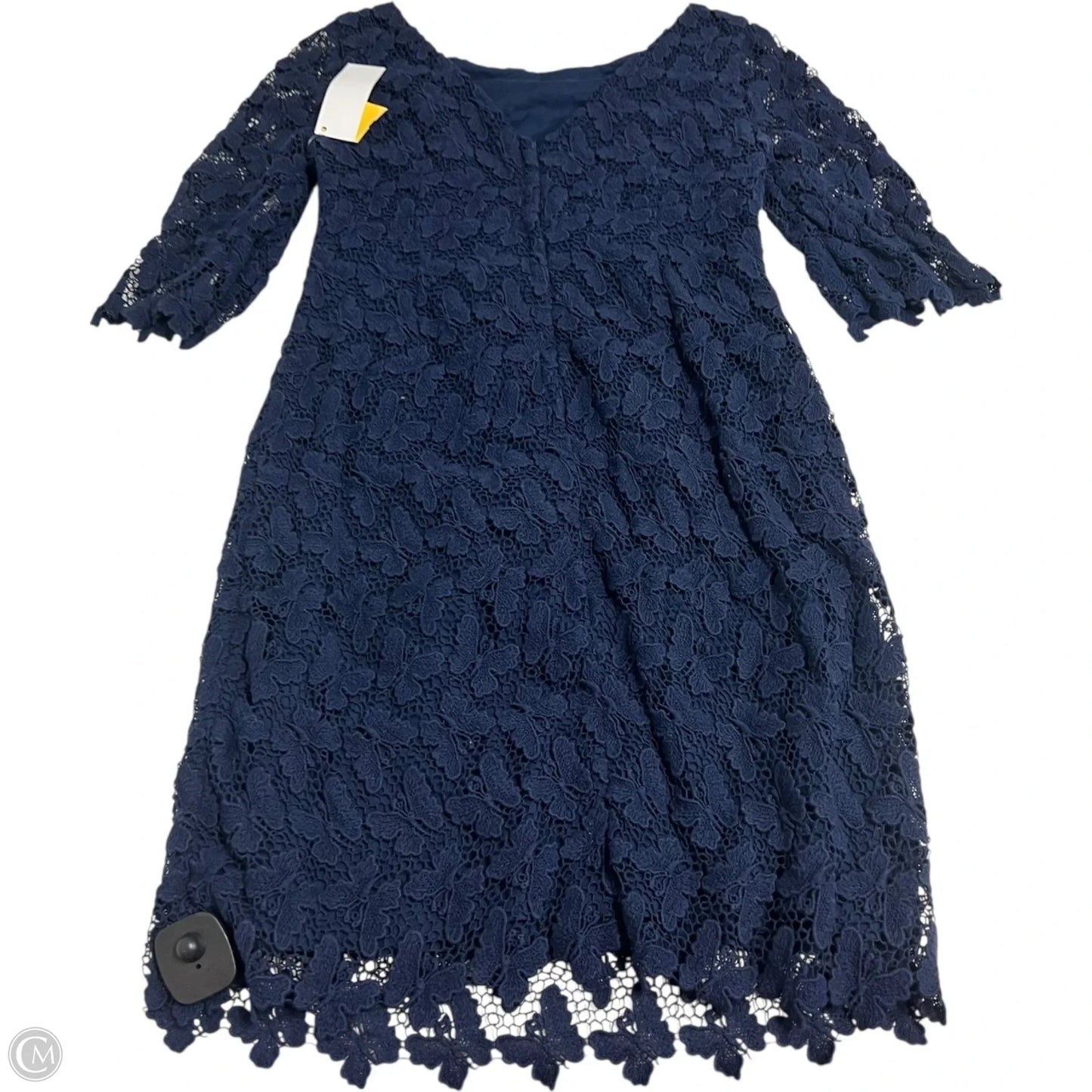 Dress Designer By Lilly Pulitzer In Navy, Size: 8