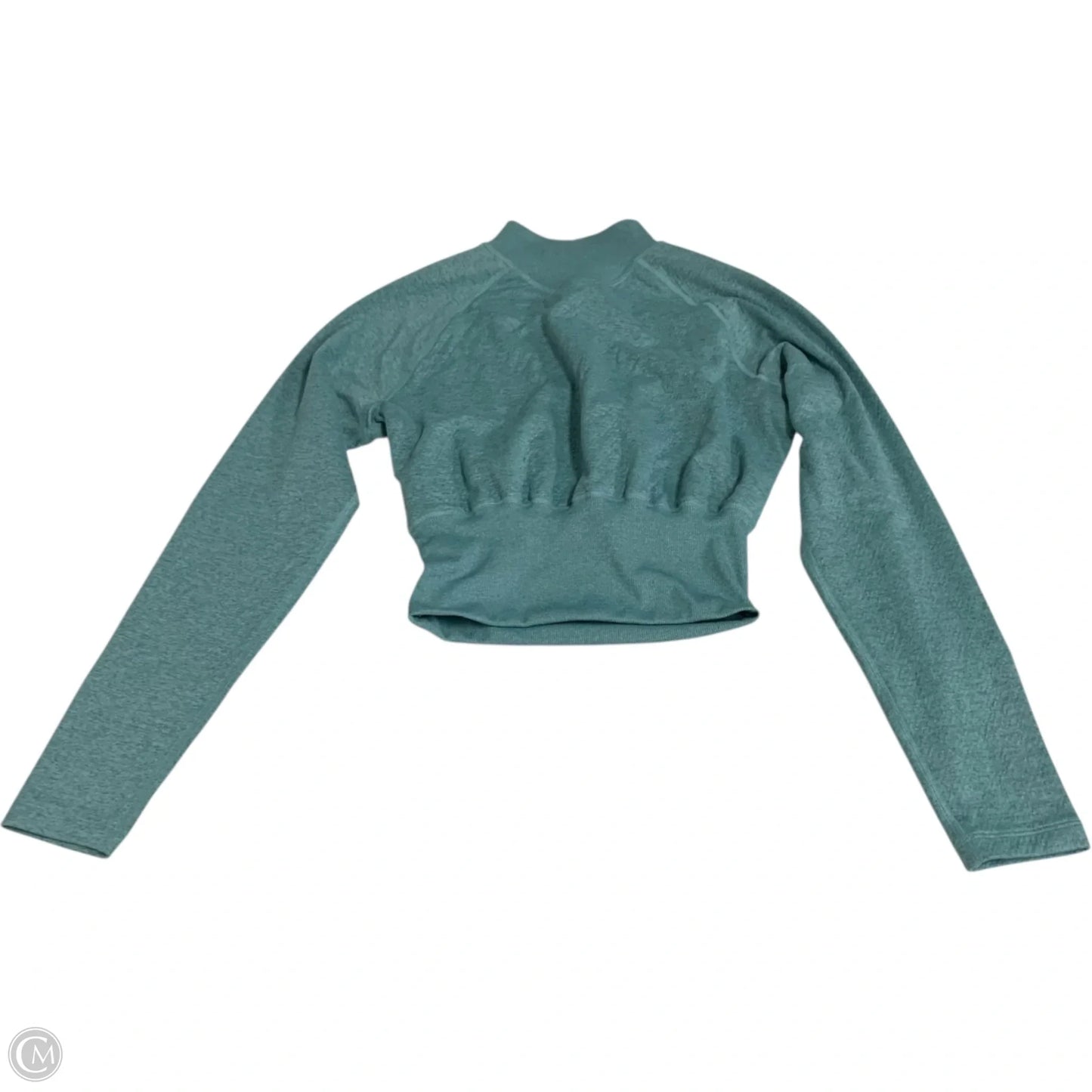 Athletic Sweatshirt Collar By Gym Shark In Blue, Size: S