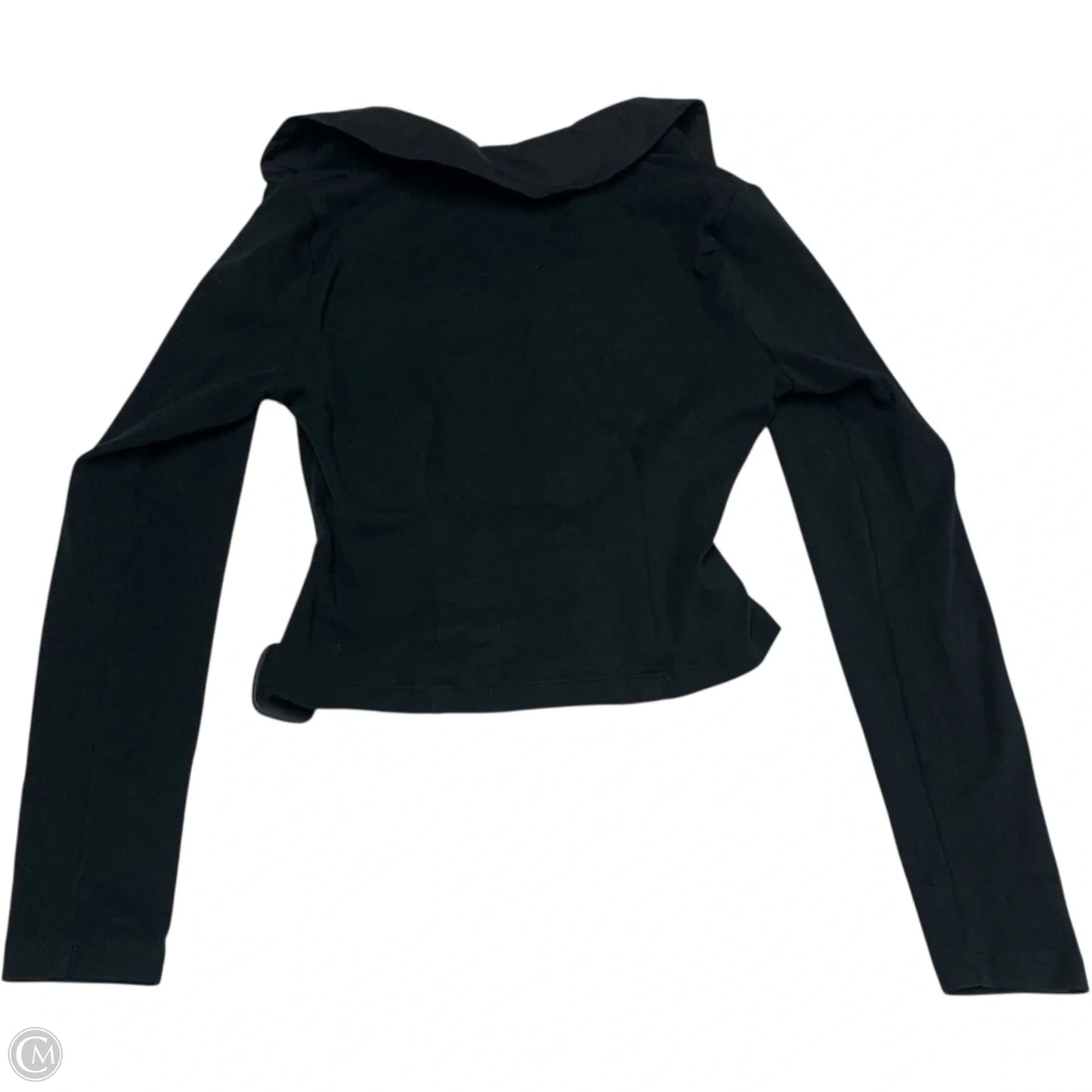 Top Long Sleeve By Maeve In Black, Size: S