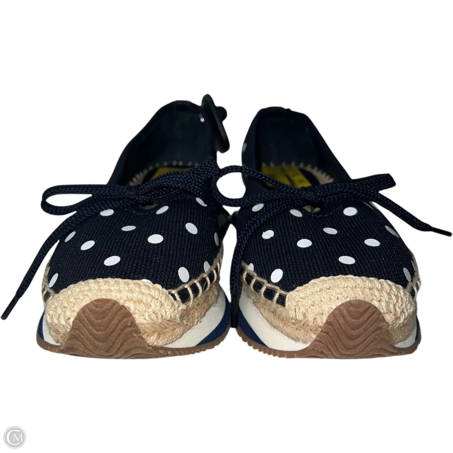 Shoes Designer By Tory Burch In Blue & White, Size: 6.5