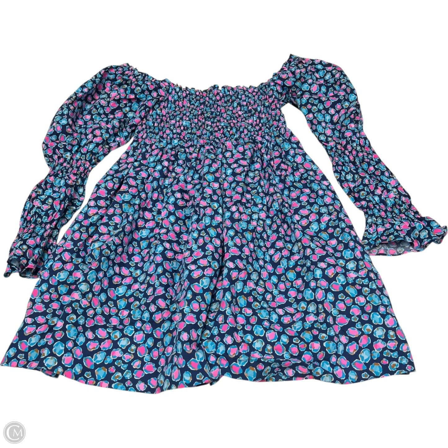 Dress Designer By Lilly Pulitzer In Blue & Pink, Size: M