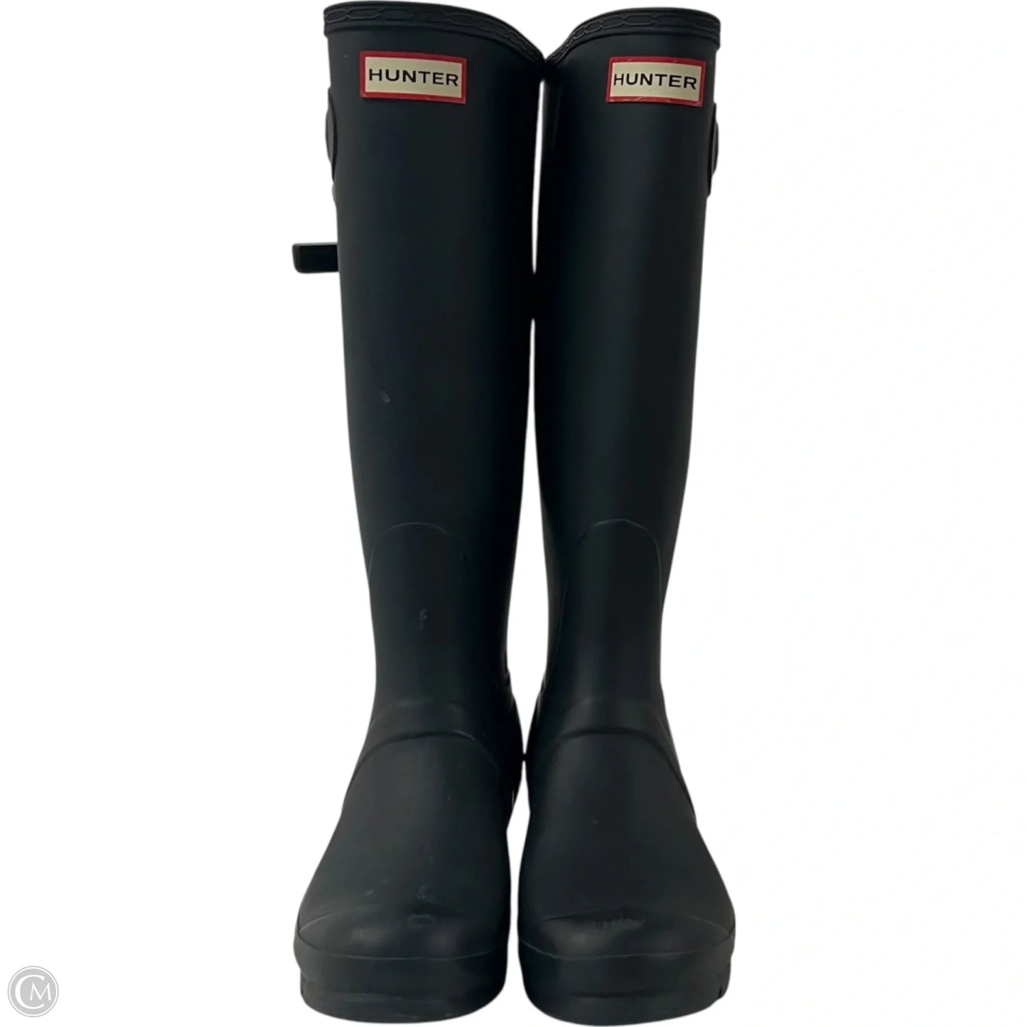Boots Rain By Hunter In Navy, Size: 7