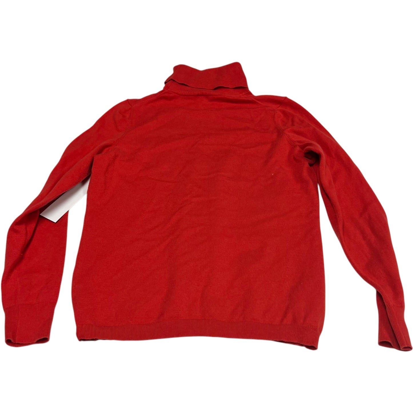 Top Long Sleeve Basic By Talbots In Orange, Size: Sp