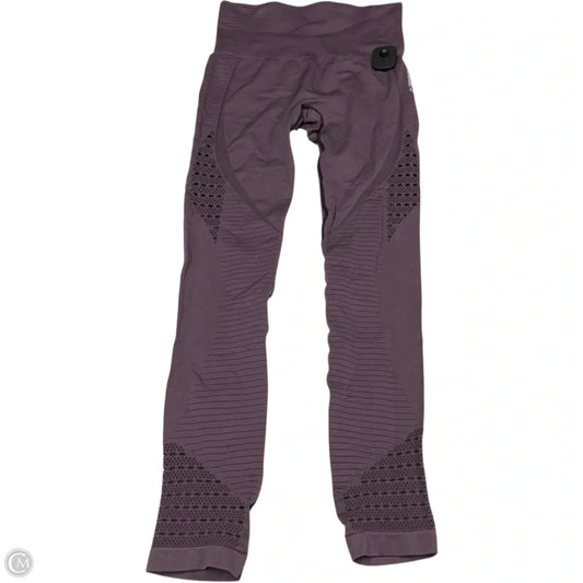 Athletic Leggings By Gym Shark In Purple, Size: M