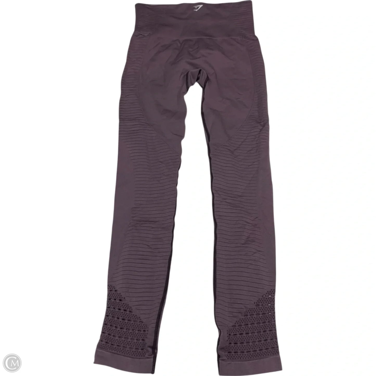 Athletic Leggings By Gym Shark In Purple, Size: M