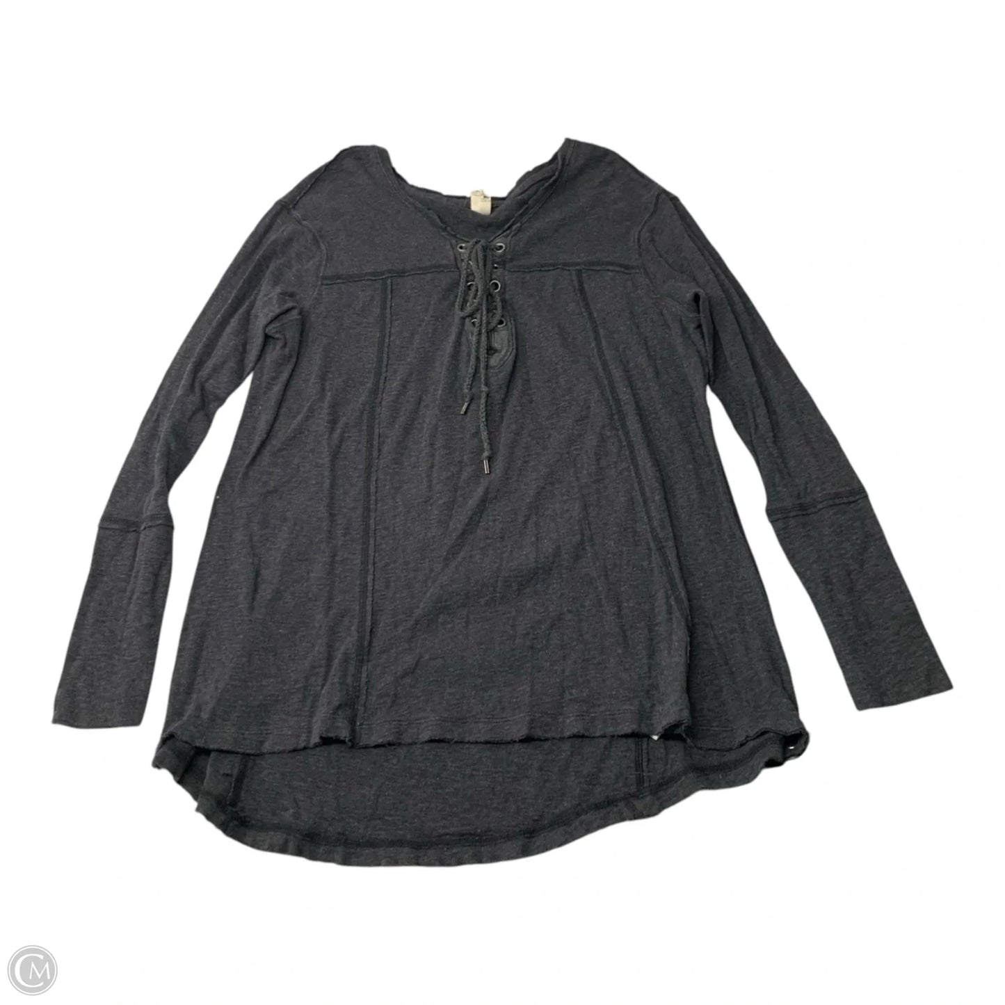 Top Long Sleeve By We The Free In Grey, Size: S